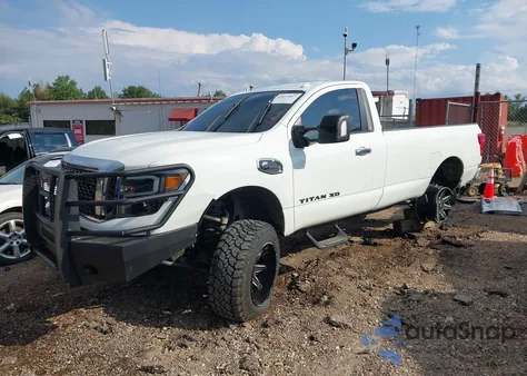 2017 Nissan Titan Xd Sv z USA, uszkodzony, nr VIN 1N6BA1RP8HN534063